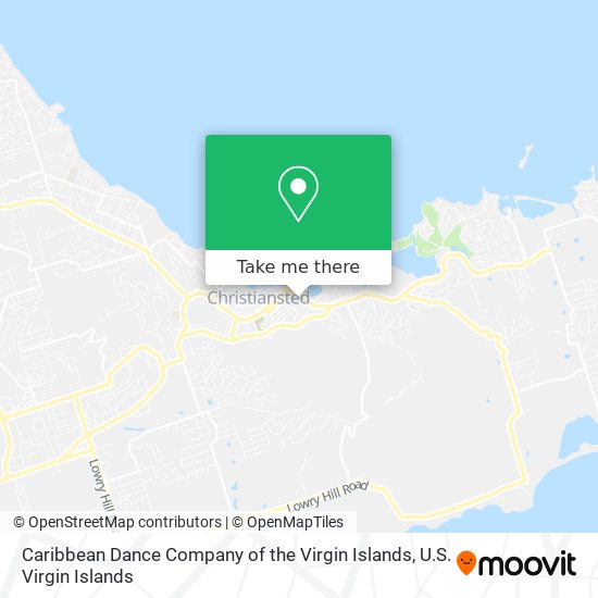 Mapa Caribbean Dance Company of the Virgin Islands