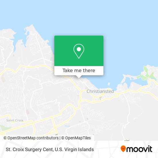 St. Croix Surgery Cent map