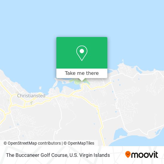 The Buccaneer Golf Course map