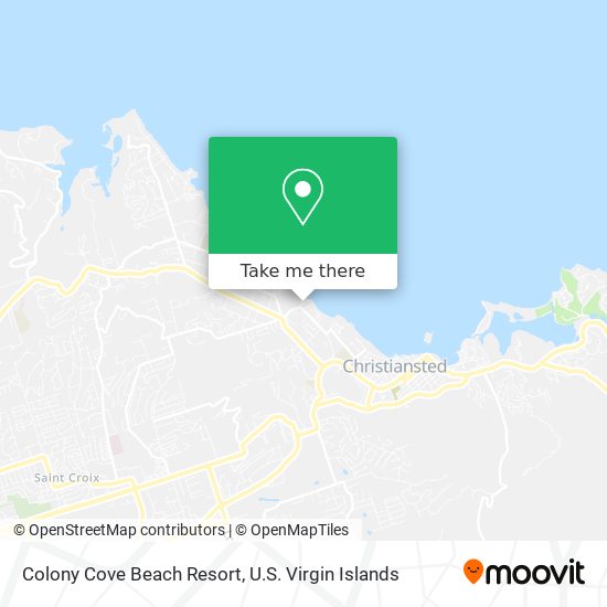 Mapa Colony Cove Beach Resort