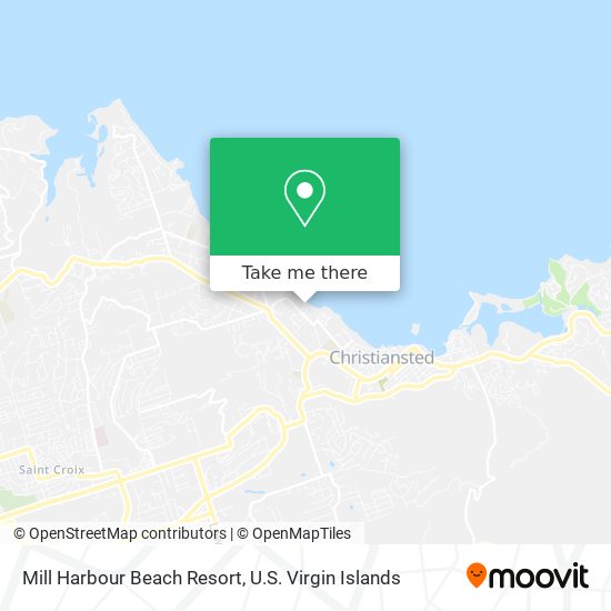 Mill Harbour Beach Resort map