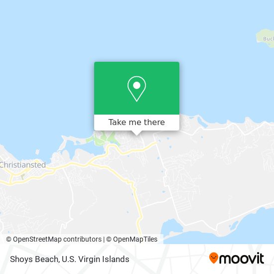 Mapa Shoys Beach