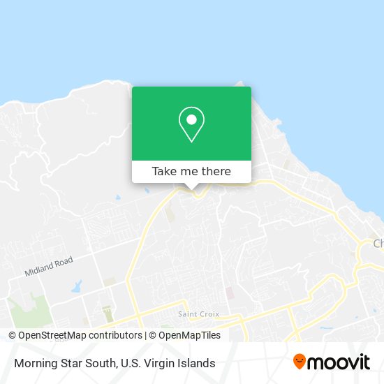 Mapa Morning Star South