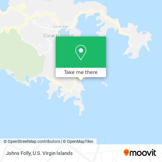 Mapa Johns Folly