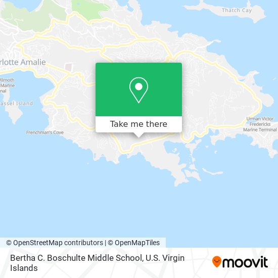 Bertha C. Boschulte Middle School map