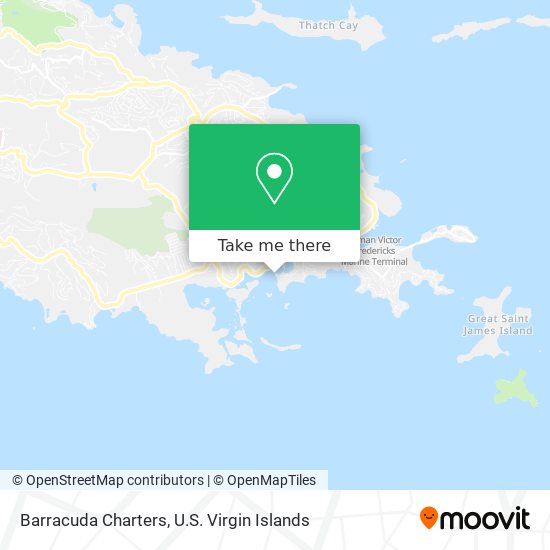 Barracuda Charters map