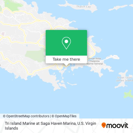 Tri Island Marine at Saga Haven Marina map