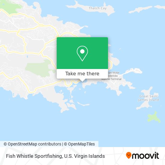 Fish Whistle Sportfishing map