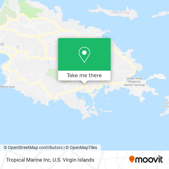 Tropical Marine Inc map