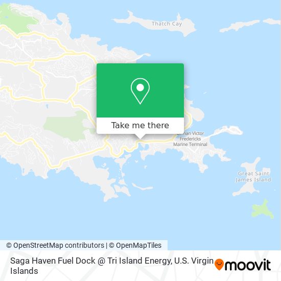 Saga Haven Fuel Dock @ Tri Island Energy map