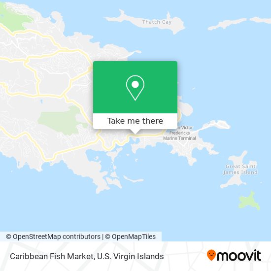 Caribbean Fish Market map