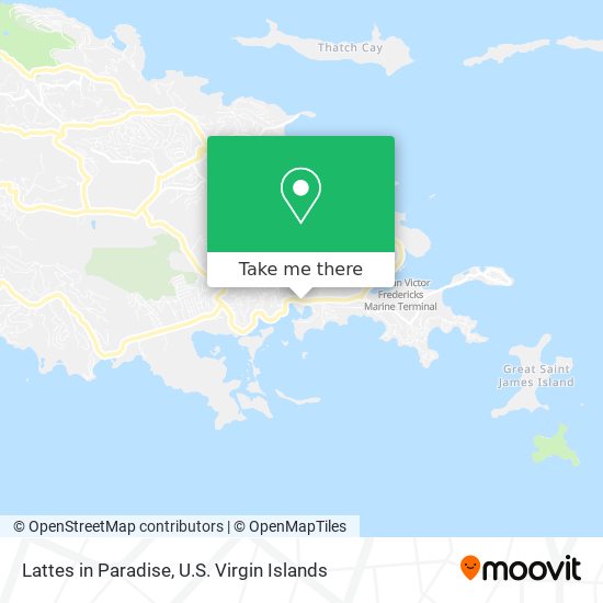 Lattes in Paradise map