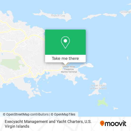 Mapa Execyacht Management and Yacht Charters