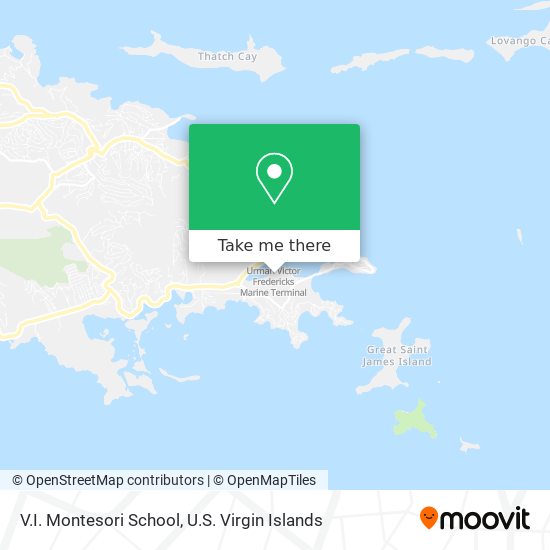 V.I. Montesori School map