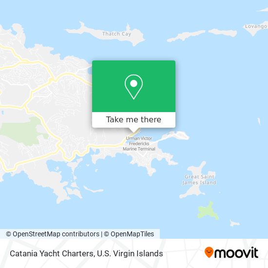 Catania Yacht Charters map