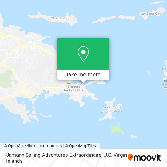 Jamann Sailing Adventures Extraordinaire map