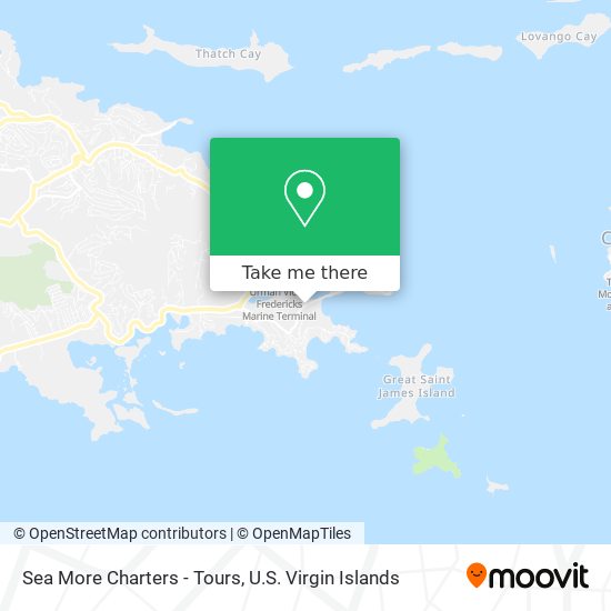 Mapa Sea More Charters - Tours