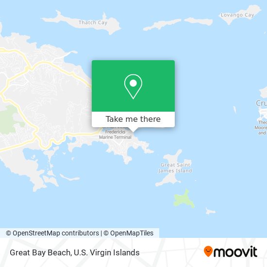 Great Bay Beach map