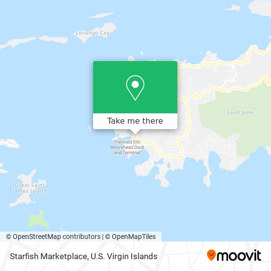 Mapa Starfish Marketplace