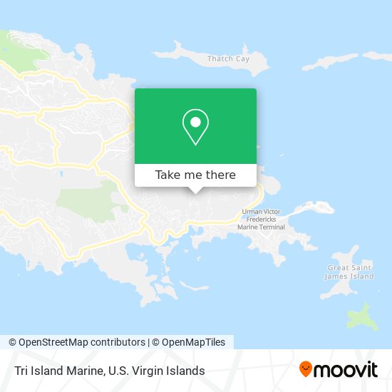 Tri Island Marine map