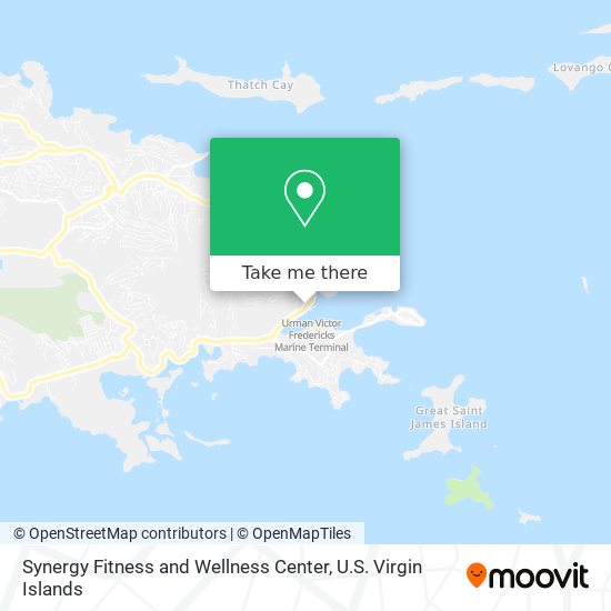 Synergy Fitness and Wellness Center map