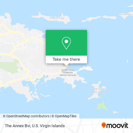 The Annex Bvi map