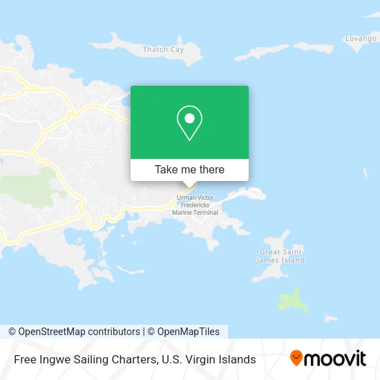 Free Ingwe Sailing Charters map
