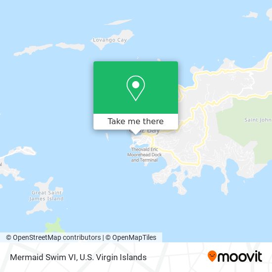 Mermaid Swim VI map
