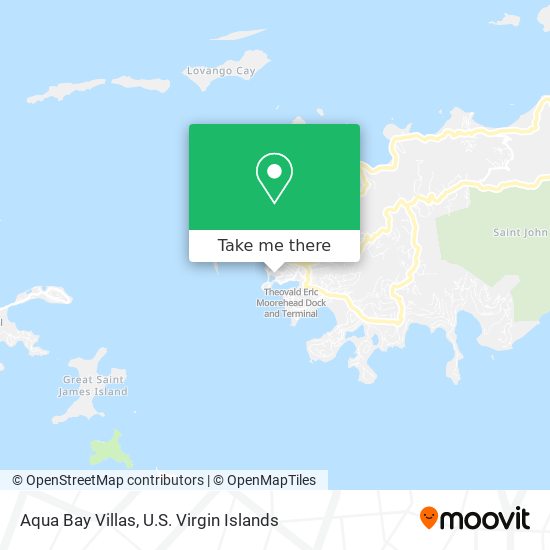 Aqua Bay Villas map