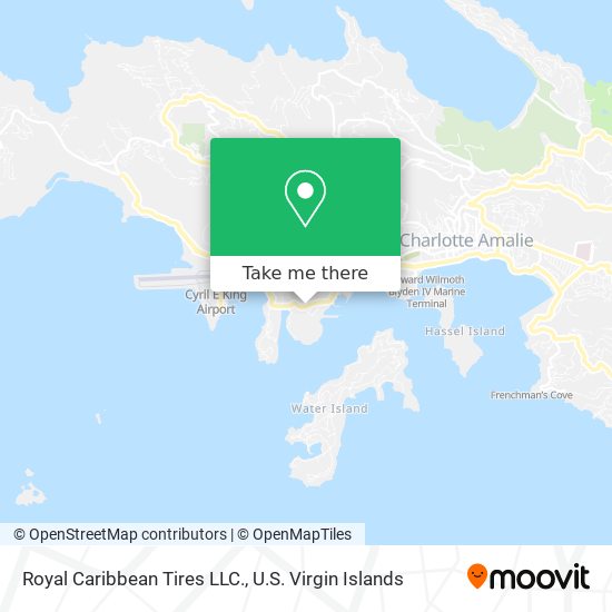 Royal Caribbean Tires LLC. map