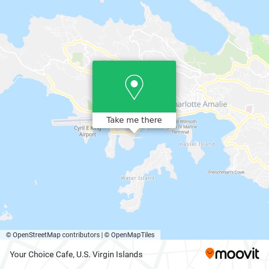 Mapa Your Choice Cafe