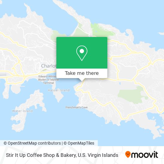 Mapa Stir It Up Coffee Shop & Bakery