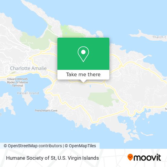 Humane Society of St map
