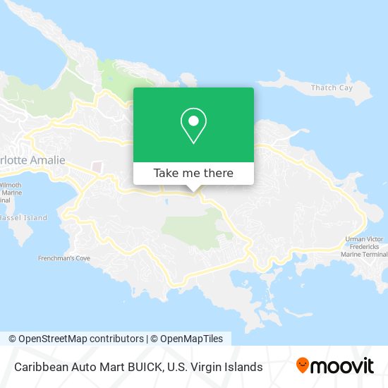 Caribbean Auto Mart BUICK map