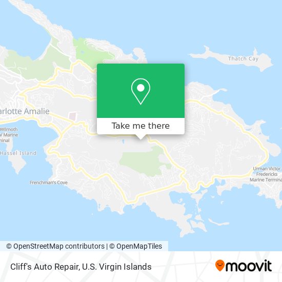 Cliff's Auto Repair map