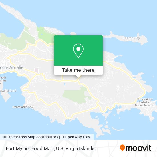Mapa Fort Mylner Food Mart