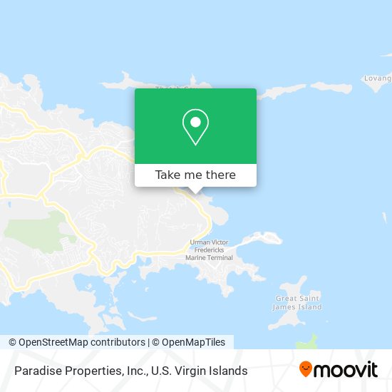 Paradise Properties, Inc. map