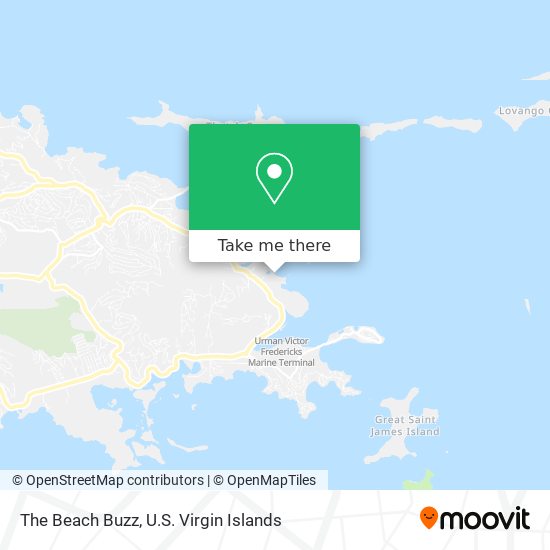 The Beach Buzz map