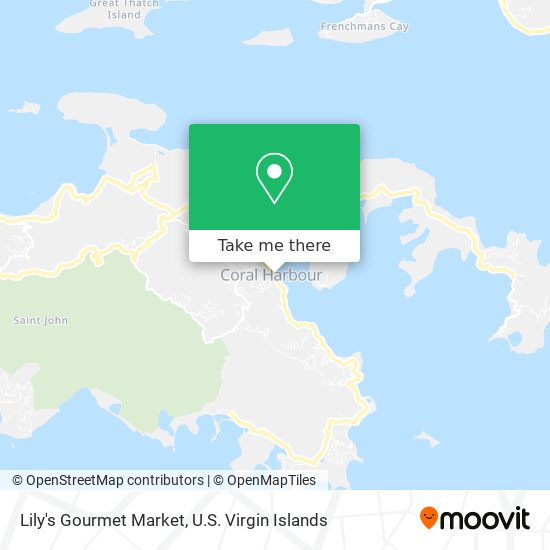Mapa Lily's Gourmet Market