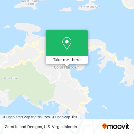 Zemi Island Designs map