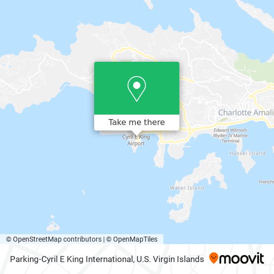 Parking-Cyril E King International map