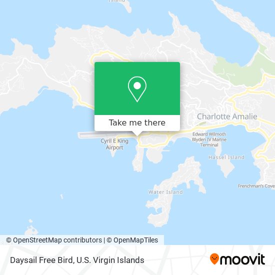 Mapa Daysail Free Bird