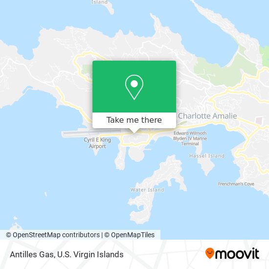 Antilles Gas map