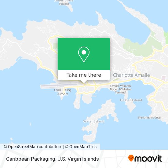 Caribbean Packaging map