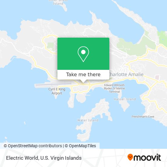 Electric World map