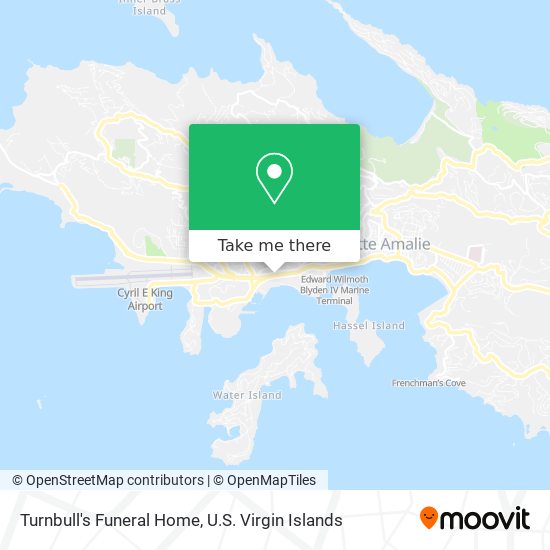 Mapa Turnbull's Funeral Home