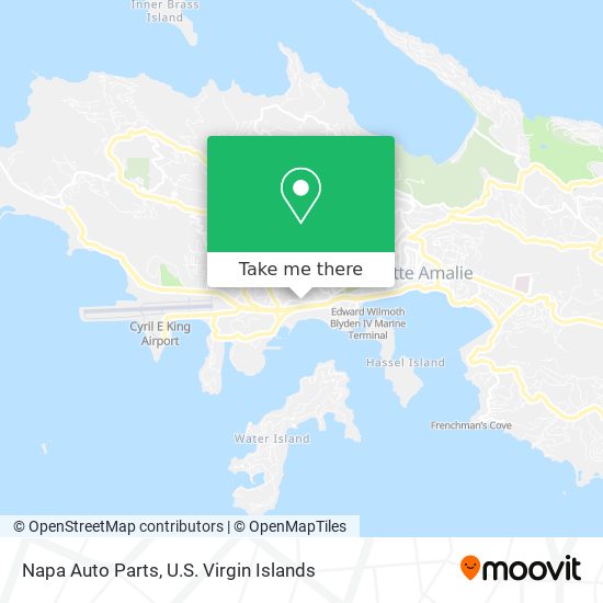 Napa Auto Parts map