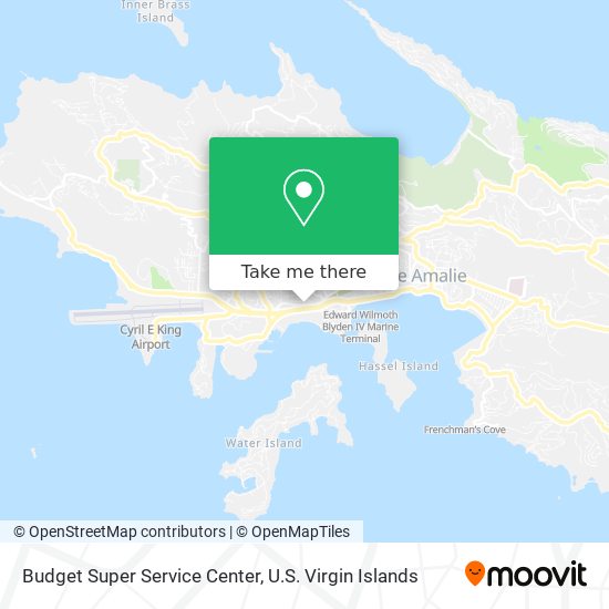Mapa Budget Super Service Center