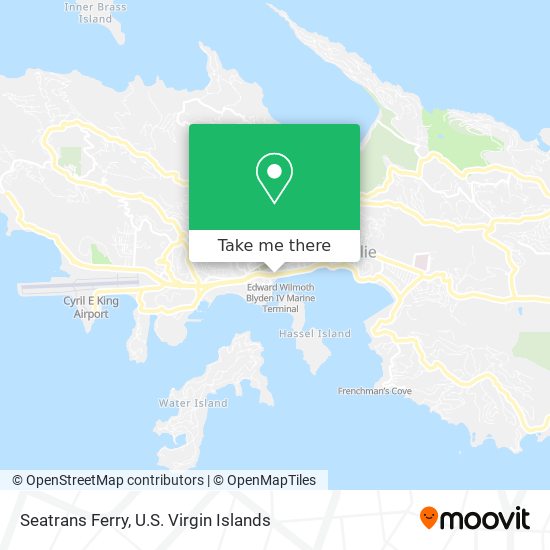 Seatrans Ferry map