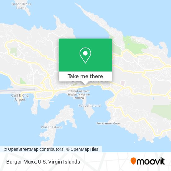 Mapa Burger Maxx
